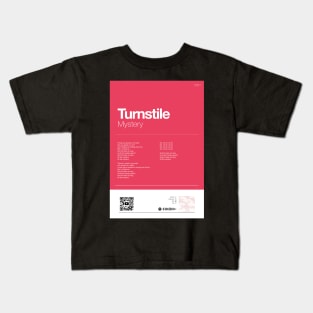 MYSTERY ✅ Turnstile lyrics poster Kids T-Shirt